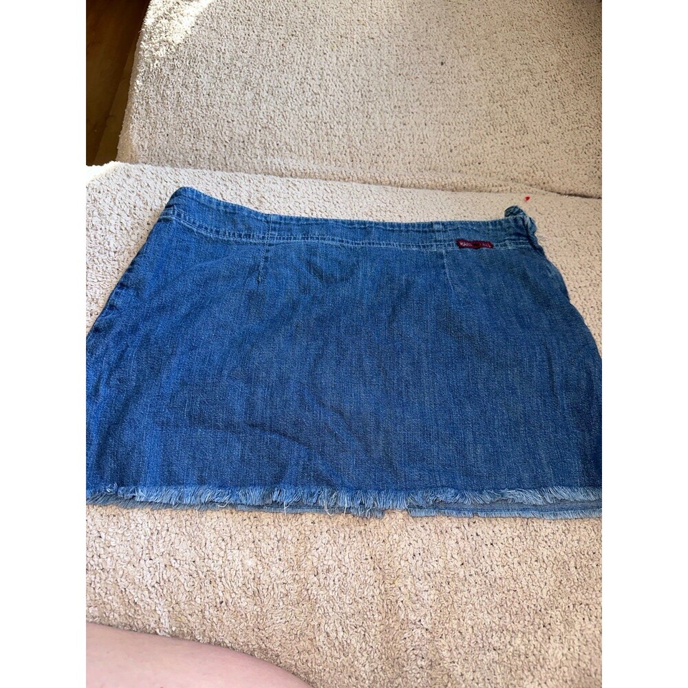 Hard Tail Vintage Denim Mini Skirt